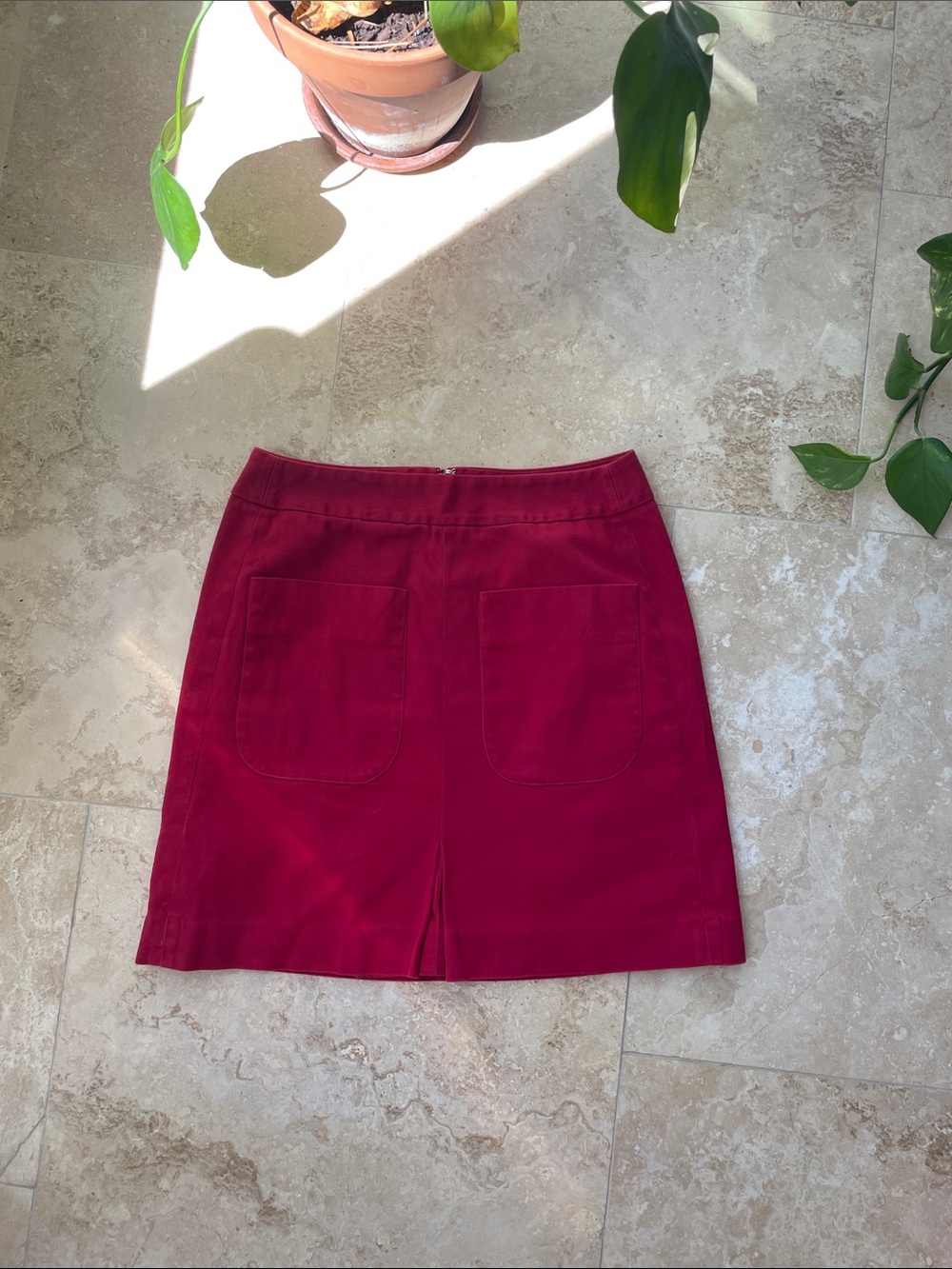 LOFT Cherry Red Skort